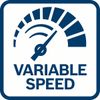 轻松、精确控制RPM 具有变速功能