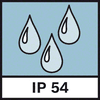 防护等级IP 54 IP54防尘、防溅