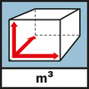 立方米 容积测量