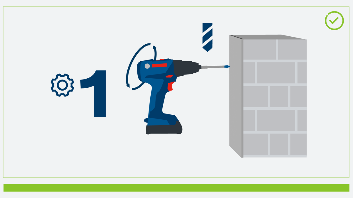 Bosch用于砌体的摆动式钻头配件。.