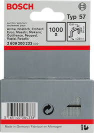 BoschTyp 57 10,6mm 订书钉.