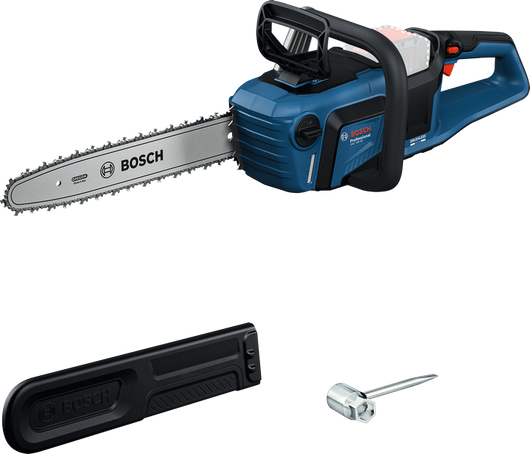 BoschGKE 18V-40 无绳链锯，带盖子和工具。.