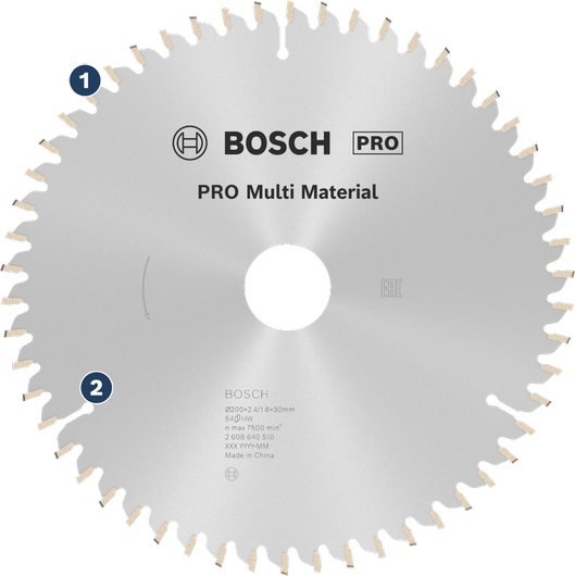 BoschPRO 多用途圆锯片。