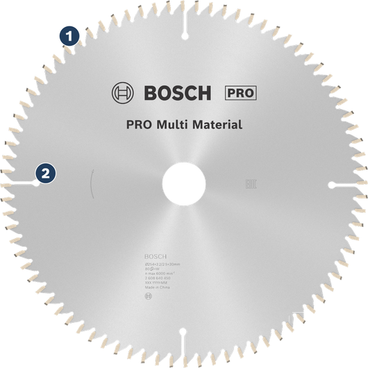 BoschPRO 多用途圆锯片。