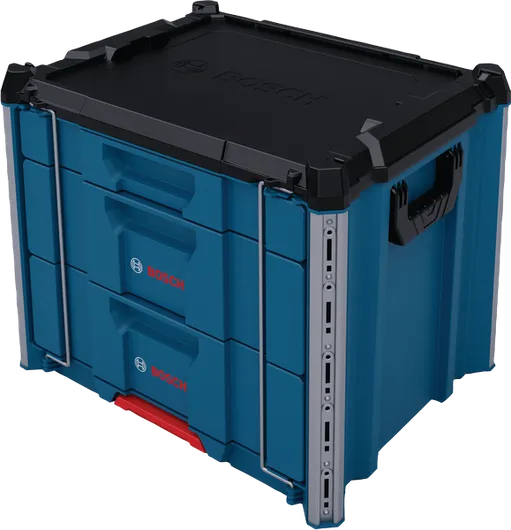 Bosch L-BOXX Contractor Drawer 3 手提箱系统。