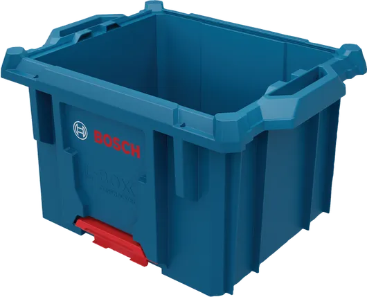 Bosch L-BOXX 承包商板条箱手提箱系统。
