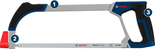 Bosch300 毫米双金属锯片，用于精确切割金属。