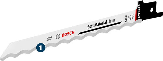 BoschS713AW 刀片，用于干净利落地切割软质材料。