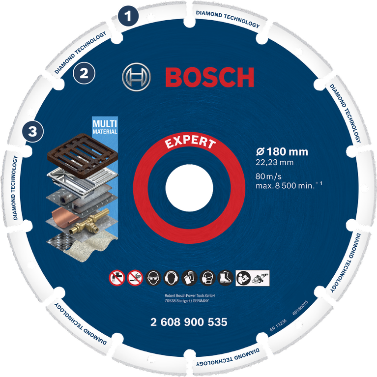 BoschExpert 多用途金刚石切割片。