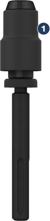 BoschSDS max 蜘蛛形适配器，适用于旋转锤钻。