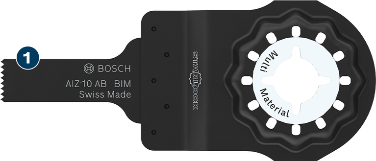 Bosch多材料切割刀片 AIZ 10 AB 星锁。
