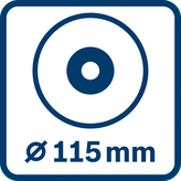 BoschGWS 18V-LI 无绳角磨机。.