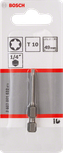 BoschT10 49mm 1/4 英寸六角螺丝刀头。