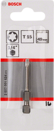 BoschT15 49mm 星形螺丝刀头。