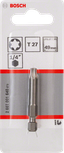 BoschT27 49mm 螺丝刀头，适用于 1/4 英寸六角扳手。