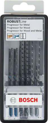 Bosch6 件套 Robust Line 拼图锯刀片套装。.