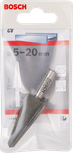 Bosch5-20 毫米锥形金属薄板钻头，用于精确钻孔。