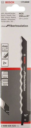 BoschS 713 AW 6 英寸往复锯片。.