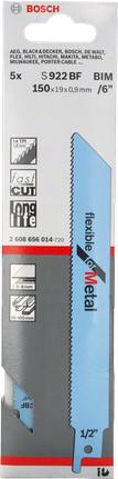 BoschS 922 BF 6英寸往复锯片.