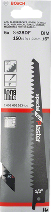 BoschS 628 DF 往复锯片 6 英寸。.