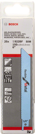 BoschS 922 BF 往复锯片 6 英寸。.