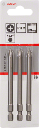 BoschPH2 1/4 英寸螺丝刀头 89 毫米.