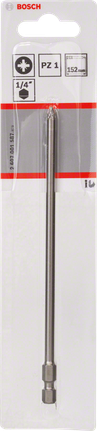 BoschPZ1 152mm 螺丝刀头，用于精确紧固。
