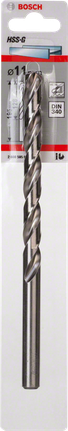 Bosch11 毫米 HSS-G 金属钻头 DIN 340.