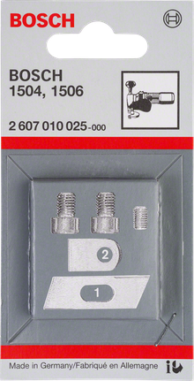 适用于 GSC 2.8 金属板的Bosch5 件套剪切刀片。.