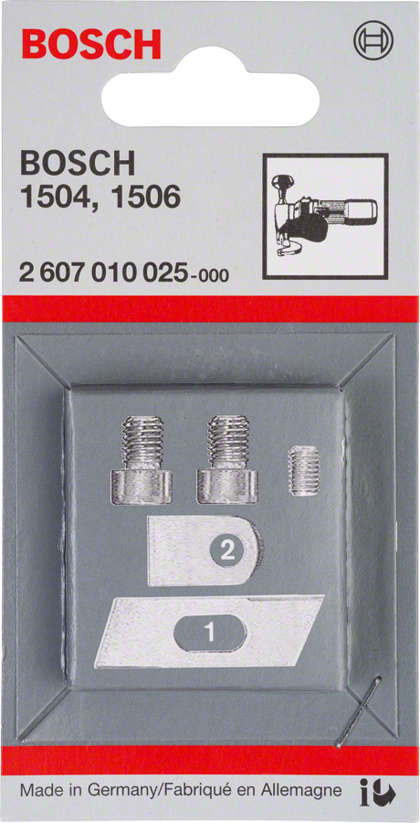 适用于 GSC 2.8 金属板的Bosch5 件套剪切刀片。.