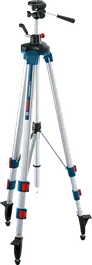 BoschBT 250 建筑三脚架，高度可调。