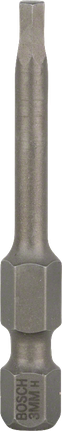 Bosch螺丝刀头超硬 HEX3 49 毫米。.