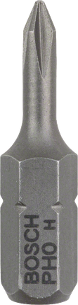 BoschPH0 超硬螺丝刀头 25mm。