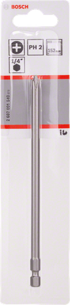 BoschPH2 1/4″ 152mm 螺丝刀头.