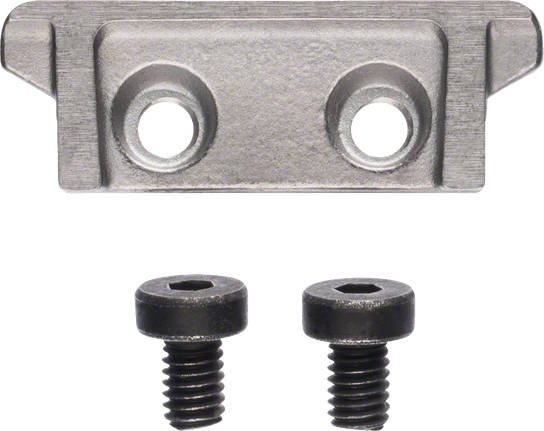 Bosch切割机套装，配有金属刀片和两颗螺丝。.