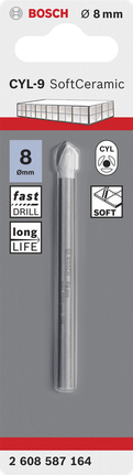 Bosch8mm CYL-9 瓷砖钻头.