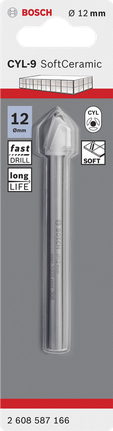 Bosch12 毫米 CYL-9 瓷砖钻头.
