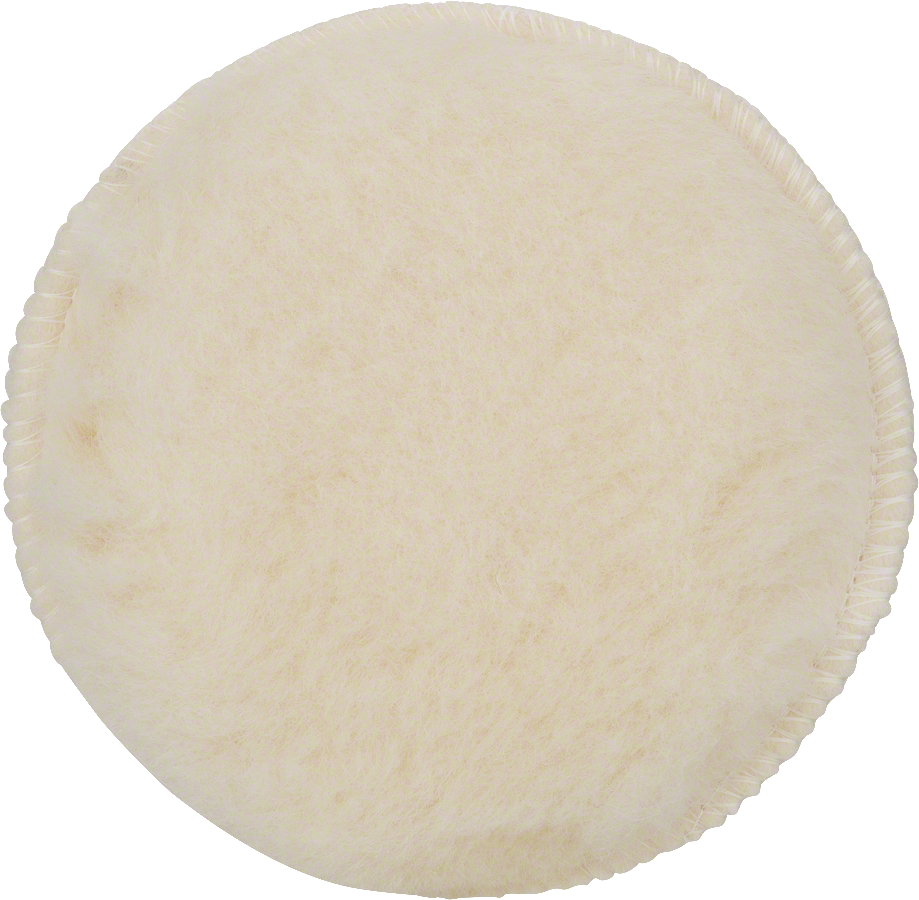 Bosch抛光垫，表面为柔软羊毛。.