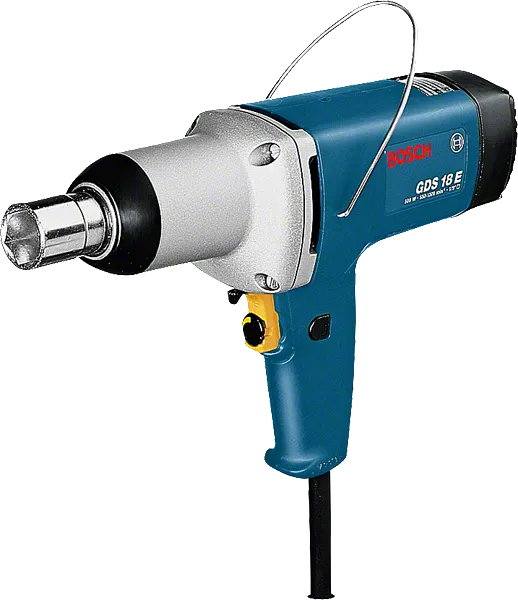 BoschGDS 18 E 冲击扳手，扭矩为 160 Nm。