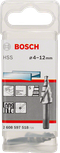 Bosch高速钢阶梯钻头 4-12mm，适用于金属。