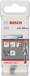 Bosch高速钢阶梯钻头 4-20mm，适用于金属。