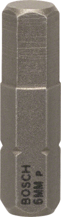 Bosch螺丝刀头超硬 HEX6 25 毫米。.