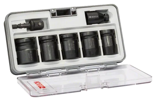 Bosch7 件套套筒组 13-24 毫米，带储物盒。.