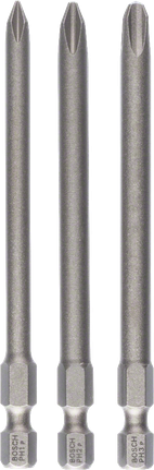 Bosch3 件套螺丝刀头套装超硬 PH1 PH2 PH3。.