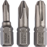 Bosch3 件套 PH1 PH2 PH3 超硬螺丝刀头套装。.