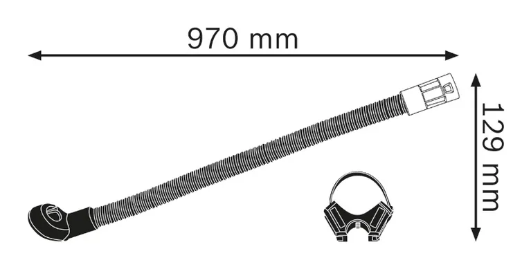 除尘软管示意图.
