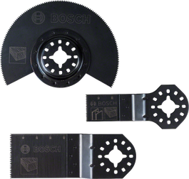 Bosch多功能工具刀片套装，适用于木材和金属切割。.