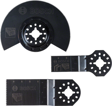 Bosch多功能工具刀片套装，适用于木材和金属切割。.