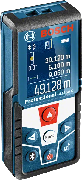 带数字显示的BoschGLM 50 C 激光测量仪。.