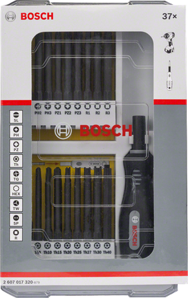 Bosch37 件螺丝刀头套装.
